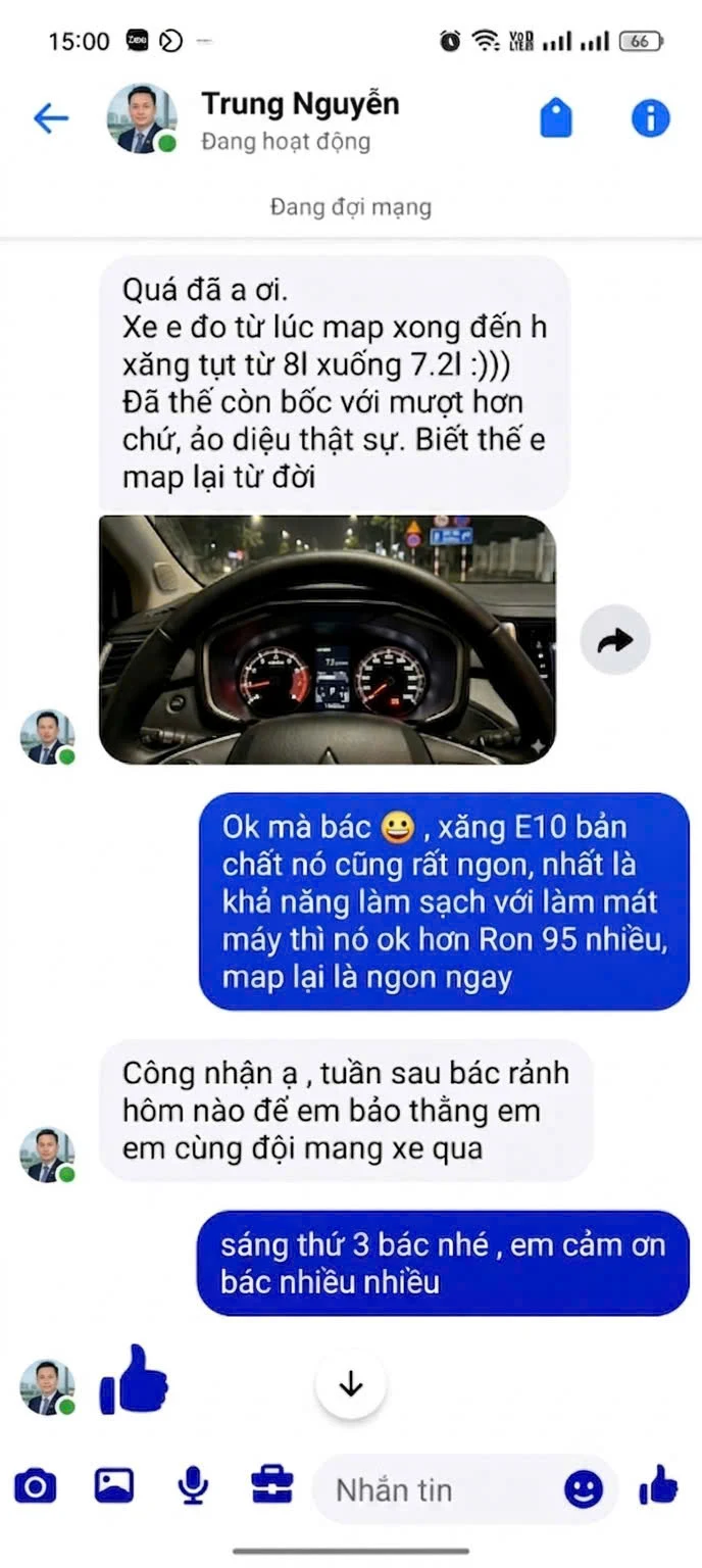 Phản hồi khách hàng Boss Car