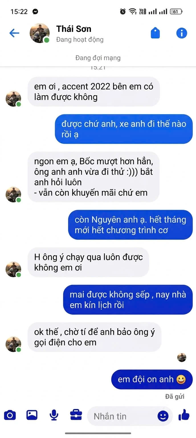 Phản hồi khách hàng Boss Car