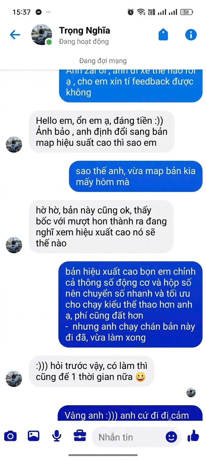 Phản hồi khách hàng Boss Car